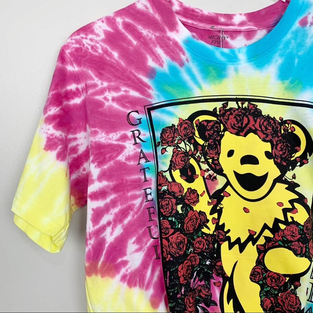 Grateful Dead Tie Dye Graphic Band Tee - Picture 2 of 4